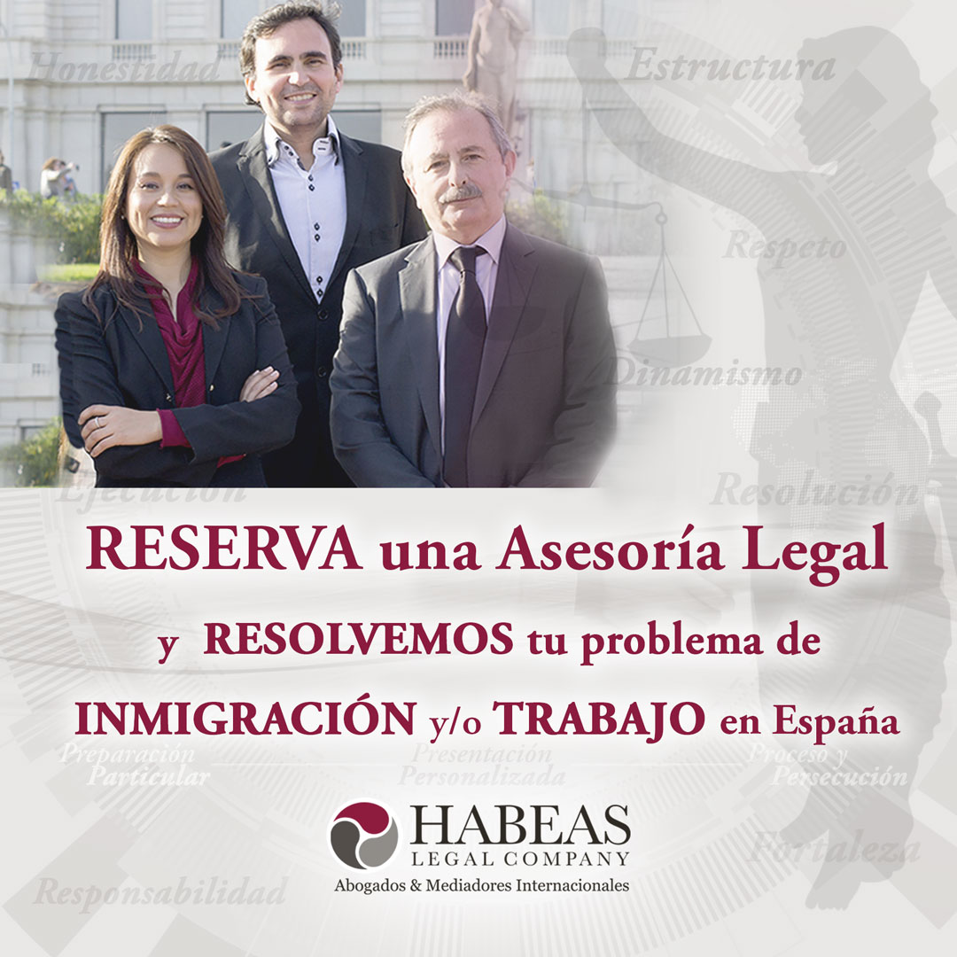 Asesoría abogados extranjería inmigración laboral Barcelona Habeas Legal reserva - Abogados Internacionales especializados en Extranjería, Inmigración y Laboral