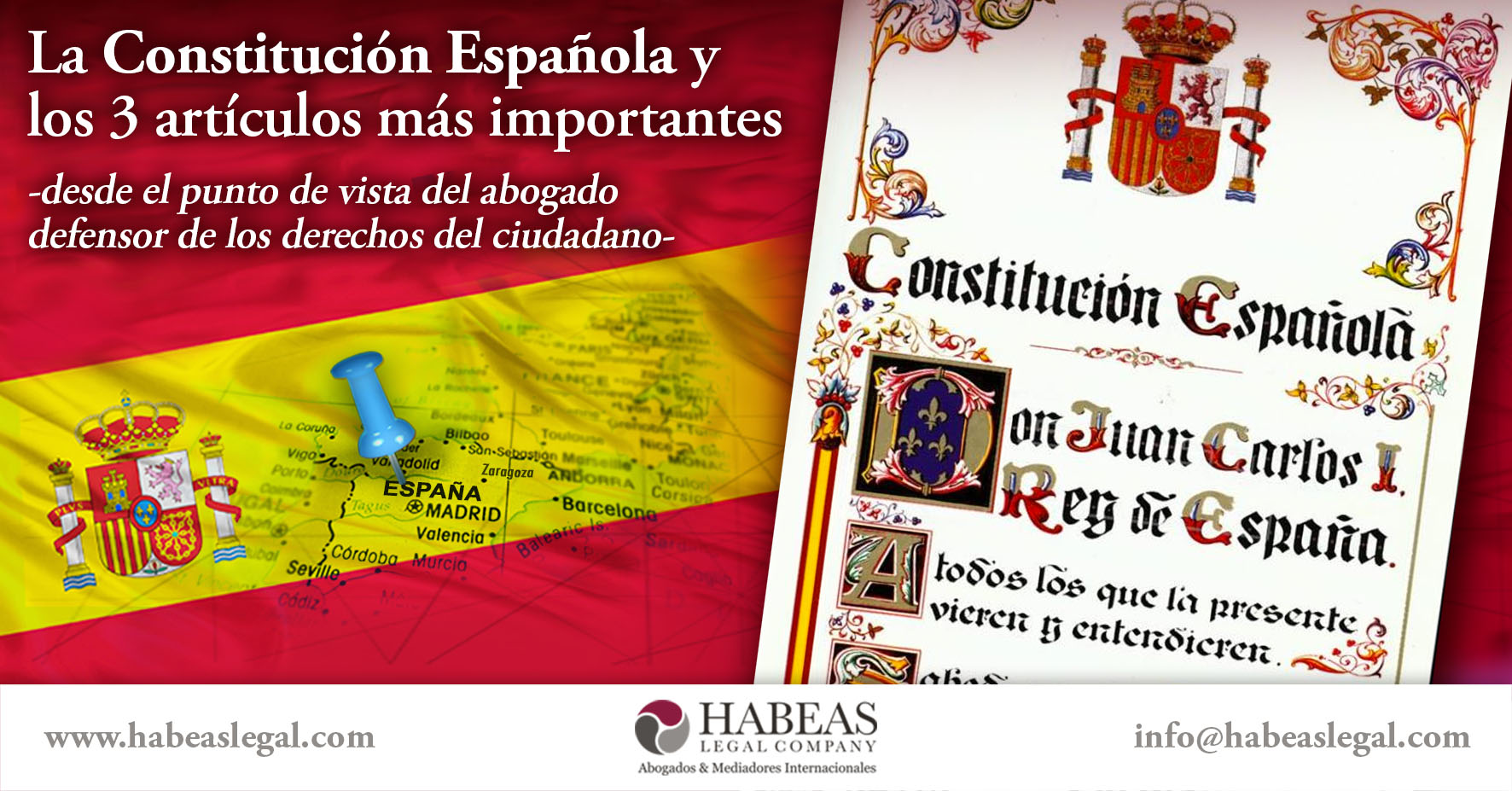Constitución Española Habeas - La Constitución Española de 1978 y sus 3 artículos más importantes