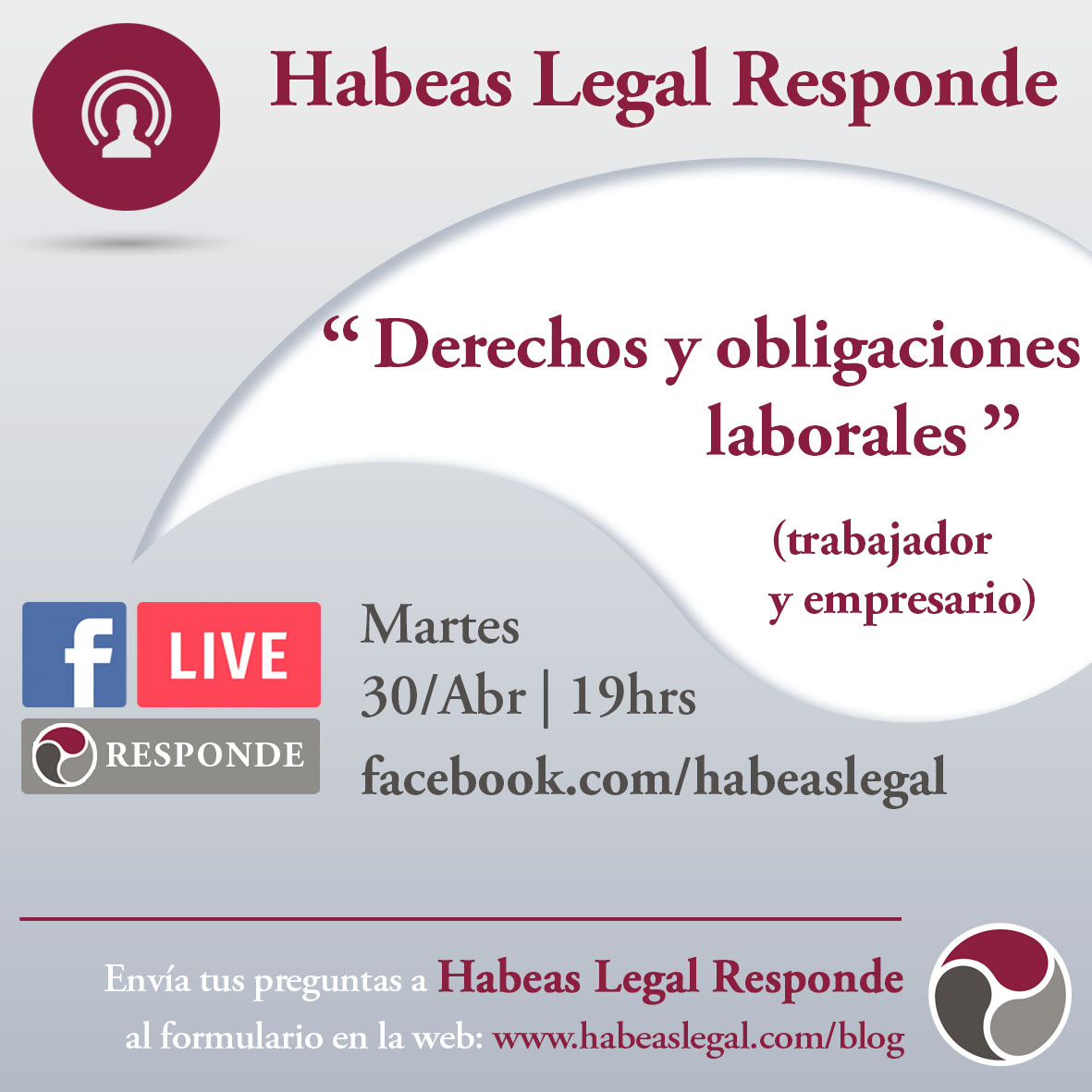 FB Live calendar Derecho Laboral 30Abr Habeas te responde
