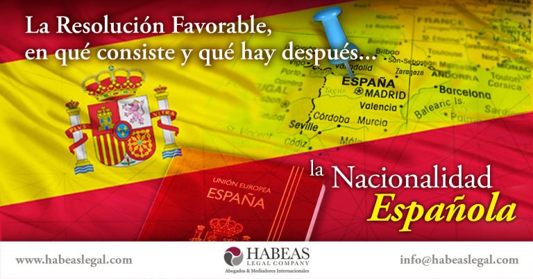 Resolución Favorable Nacionalidad Española