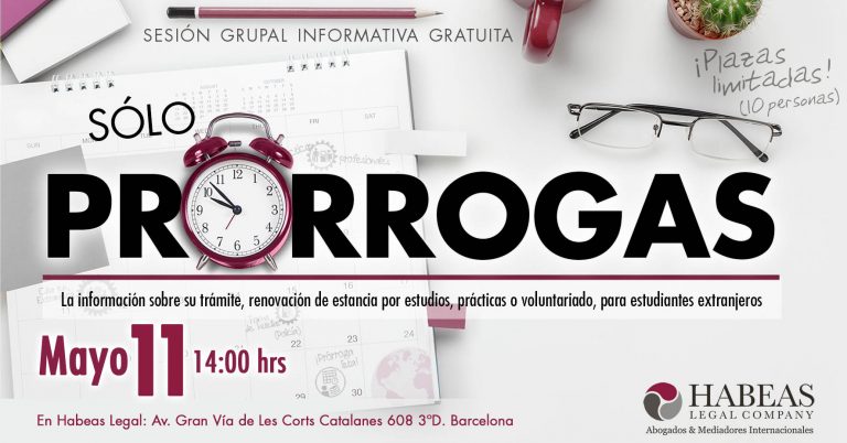 Prorrogas evento FB May11