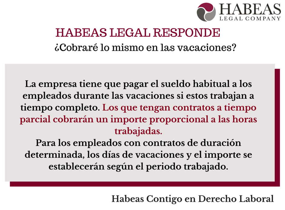 habeas legal abogados barcelona derecho civil habeas responde 3 - ¿Cobraré lo mismo en las vacaciones?